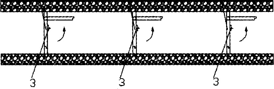 機(jī)械自閉鎖行人風(fēng)門(mén)示意圖